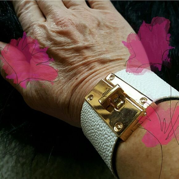 ๐ฅ๐ฅ๐ฅWHITEโPEBBLEDโLEATHERโWRAP๐ฅ๐ฅ๐ฅ - Picture 5 of 5